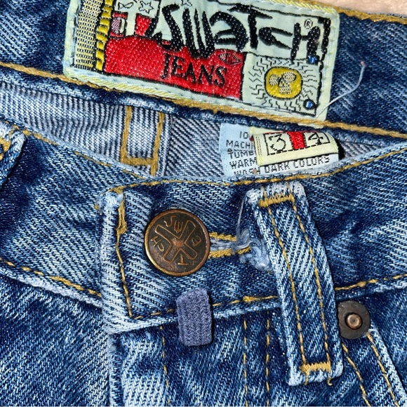 Swatch vintage jean W3+4/L29 - Picture 9 of 14
